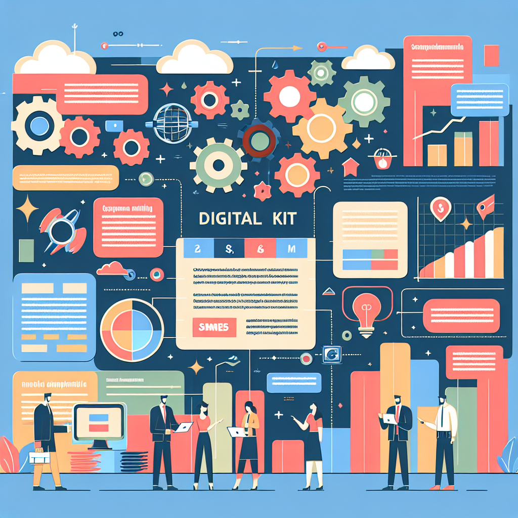 Infografía sobre el Kit Digital y sus beneficios para PYMES