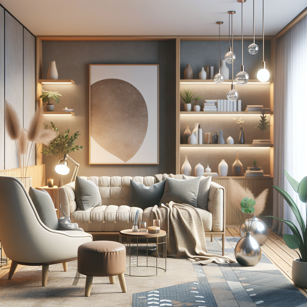 A cozy therapist's office with comfortable seating and calming decor, illustrating a welcoming environment for psychological counseling.