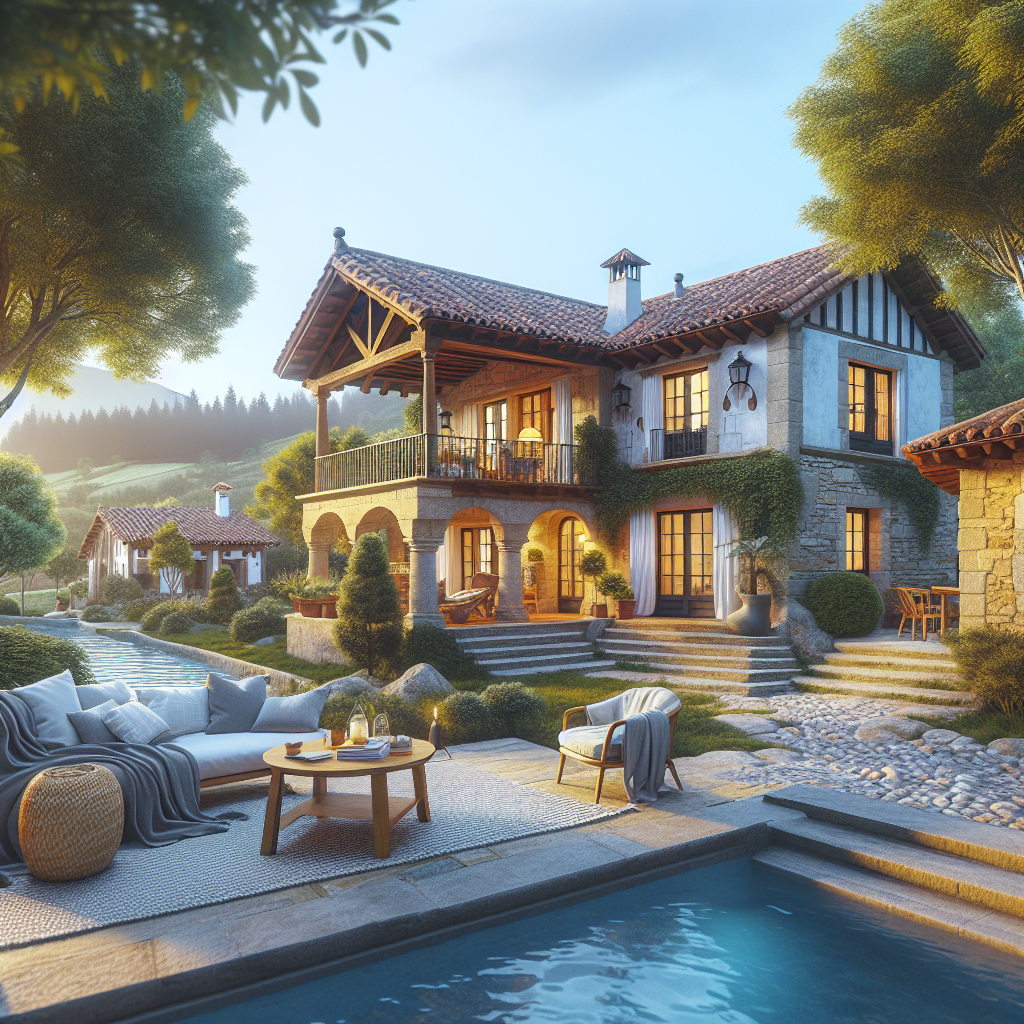 A cozy accommodation in Santillana del Mar with beautiful surroundings and charming architecture