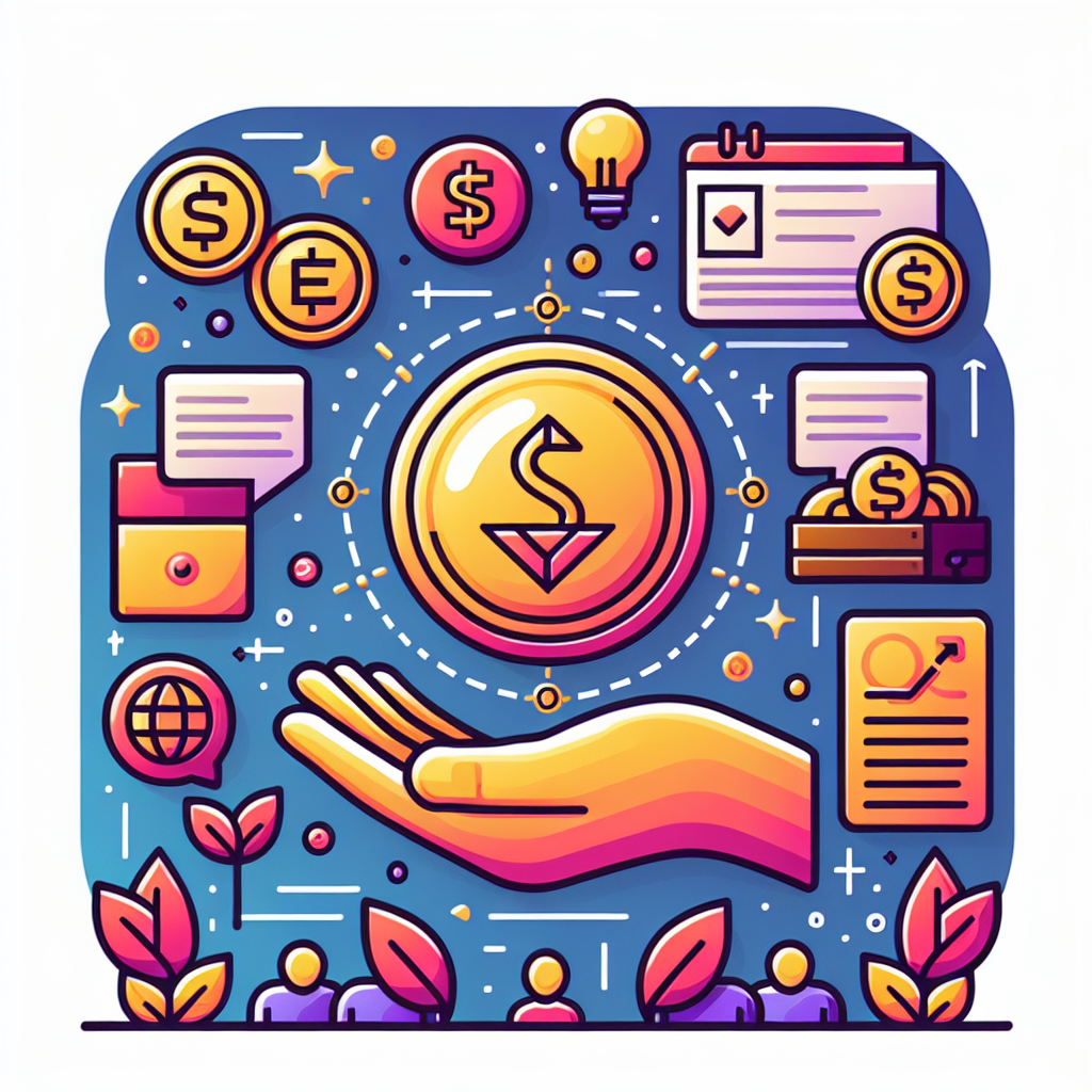 A vibrant illustration showing characteristics of legitimate crypto airdrop websites with icons representing transparency, community engagement, and positive reviews