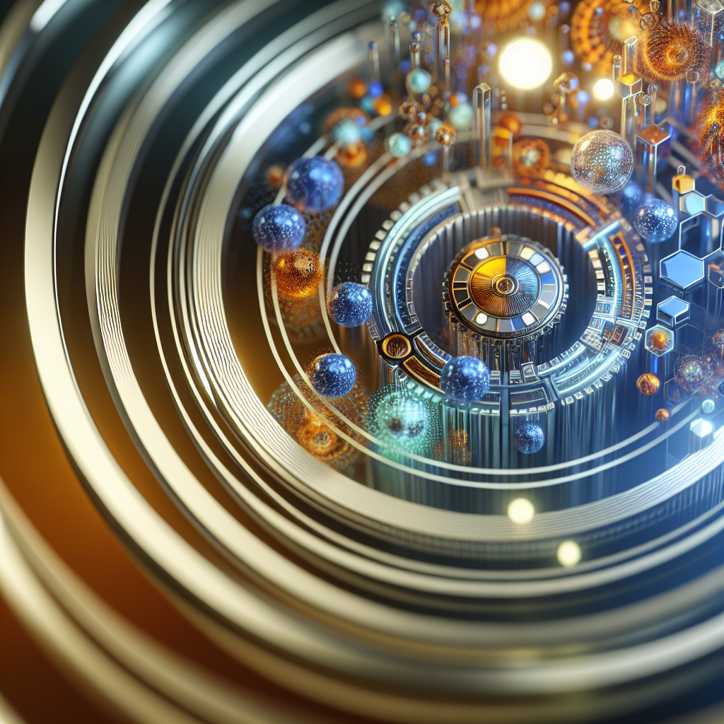 A vibrant spa scene showcasing advanced skincare treatments with modern technology