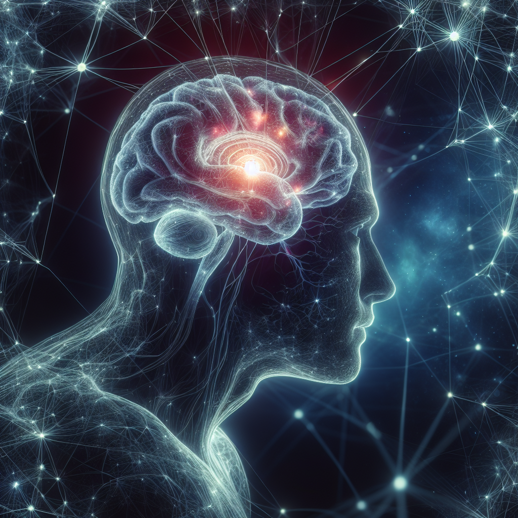 A visual representation of intertwined brain and body connections symbolizing somatic experiences related to trauma