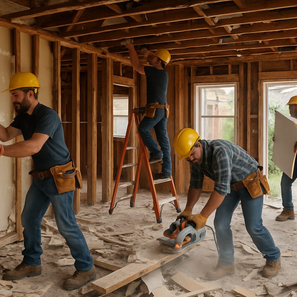 Hauskernsanierung: Von der Entkernung bis zum Neuanfang