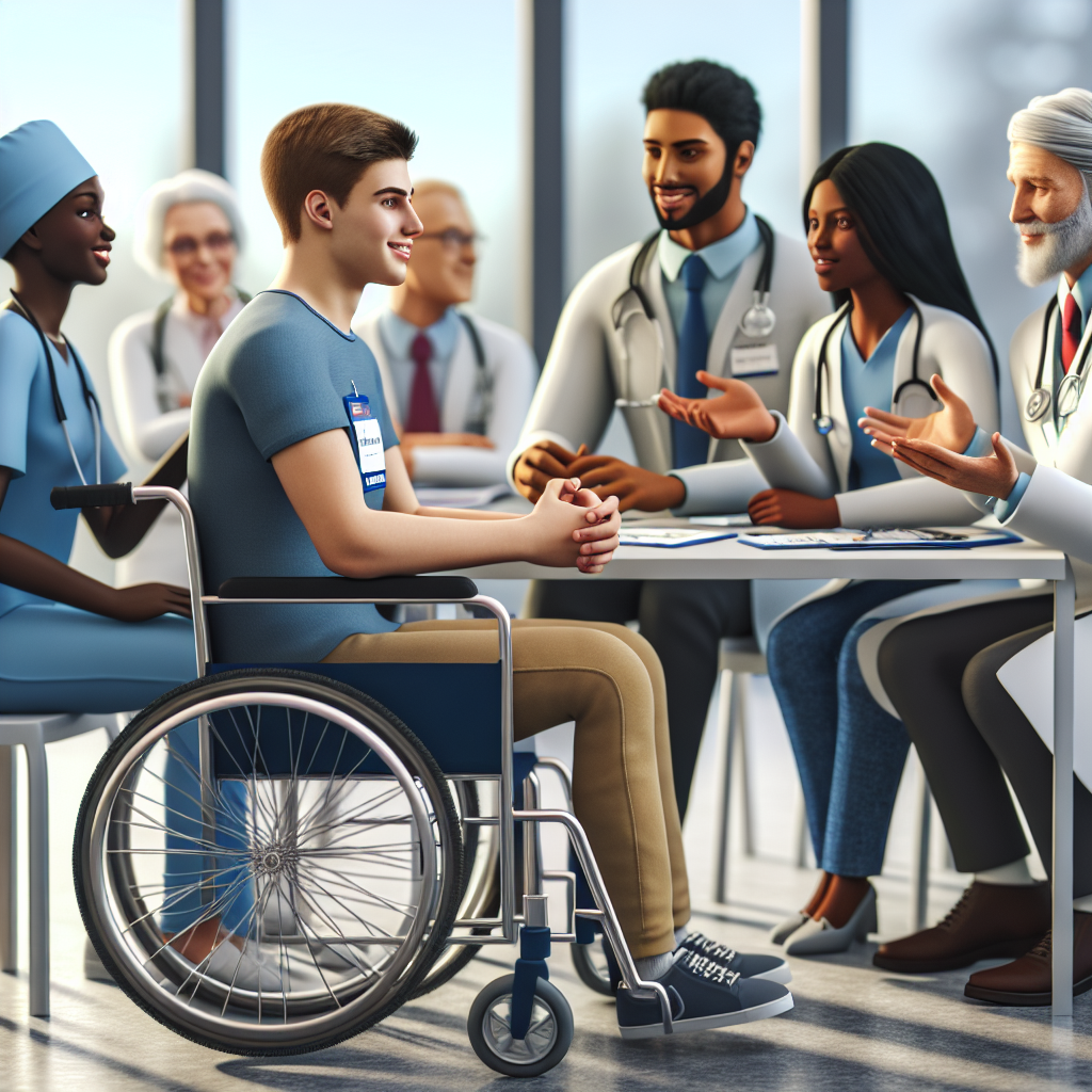 A nurse practitioner student networking at a healthcare event with local mentors
