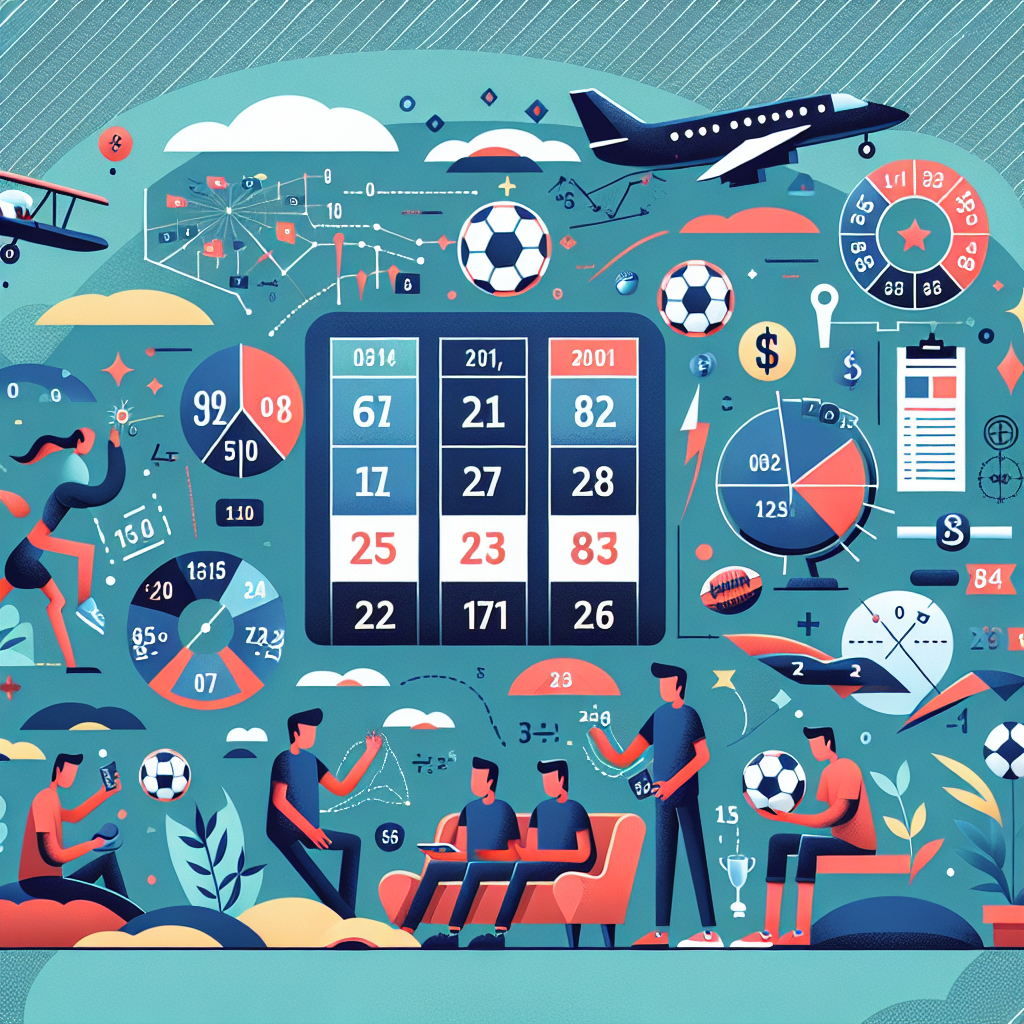 A vibrant illustration showing different formats of sports betting odds with examples like decimal and fractional styles
