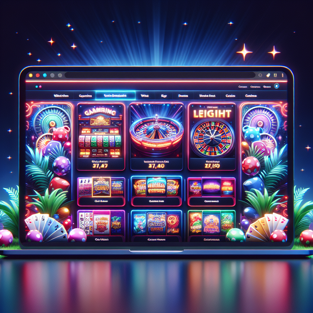 A vibrant screenshot of the MrLucky88 online casino homepage showcasing various game categories