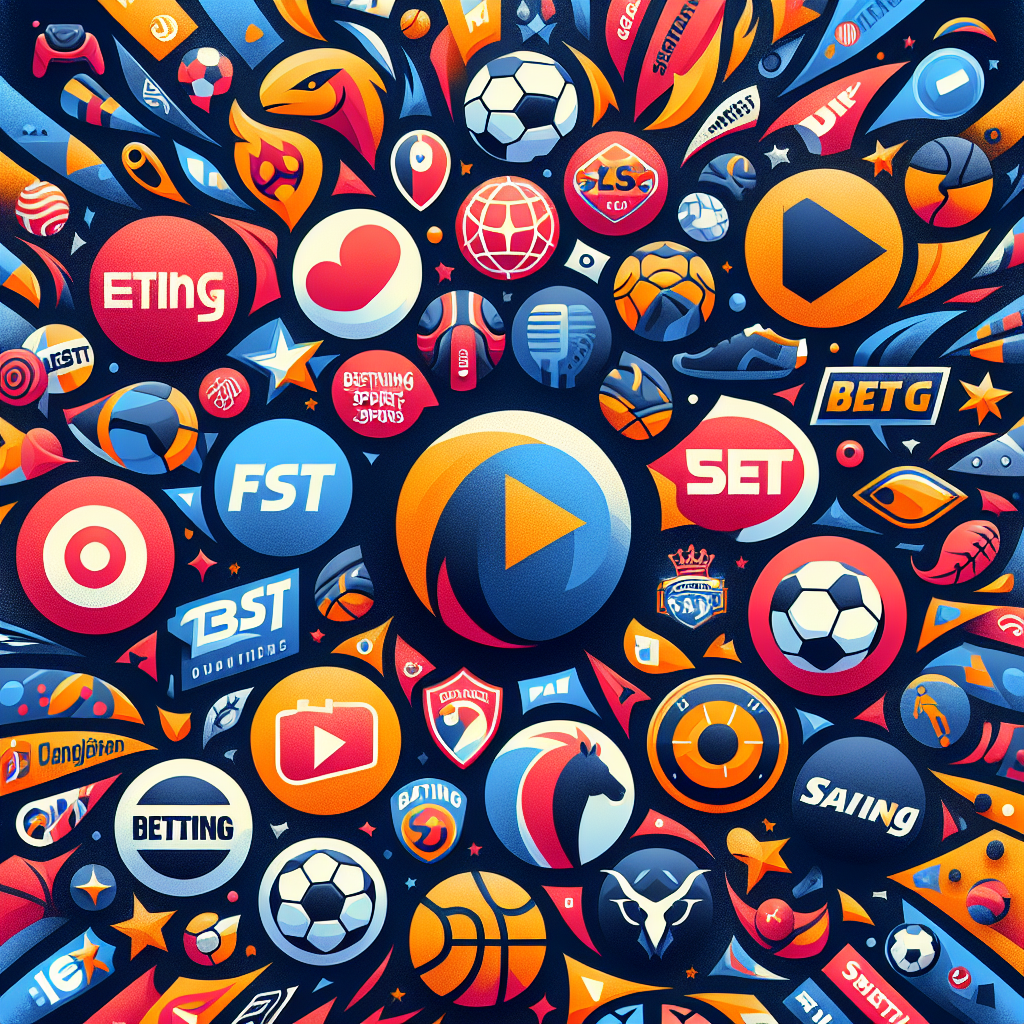 A collage of logos from top trusted betting sites in Singapore like GGLBET, Bet365, Unibet etc., set against a vibrant backdrop of sports imagery.