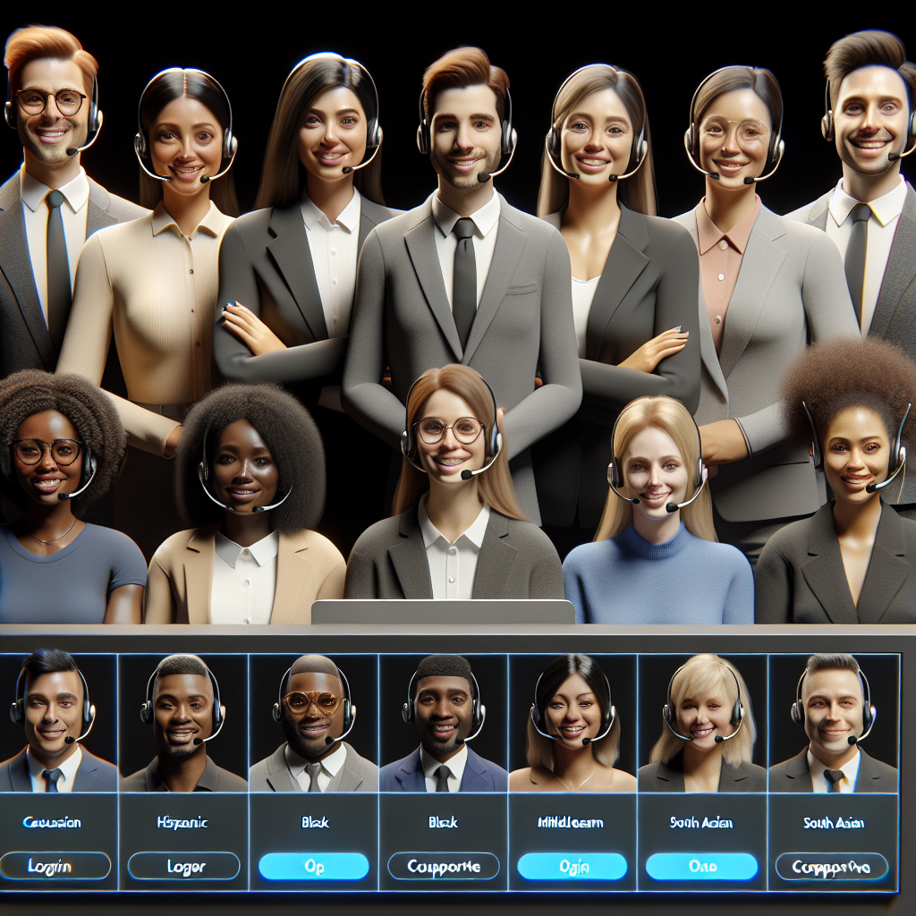 A friendly customer support team assisting users with login issues at an online gambling platform