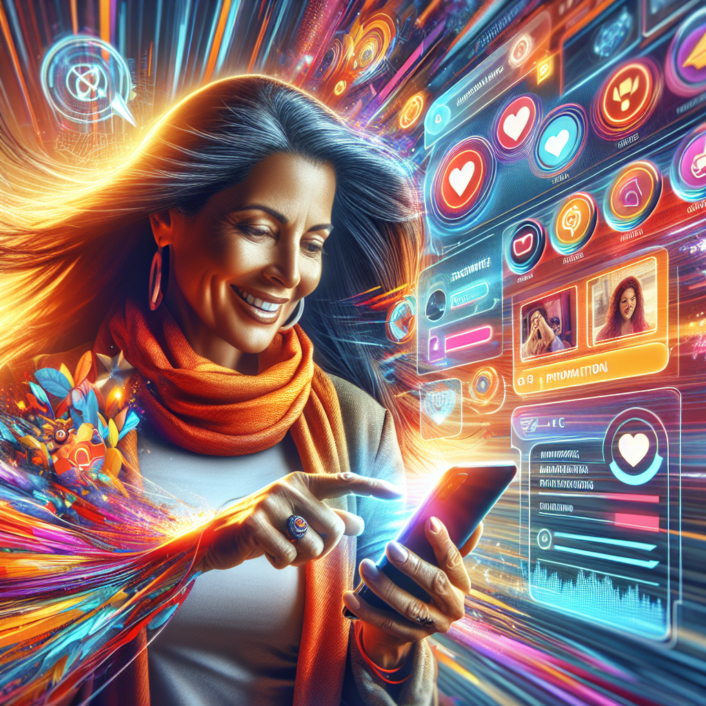 A vibrant graphic showing a user interacting with the Mega888 mobile app featuring intuitive navigation elements and promotional notifications.